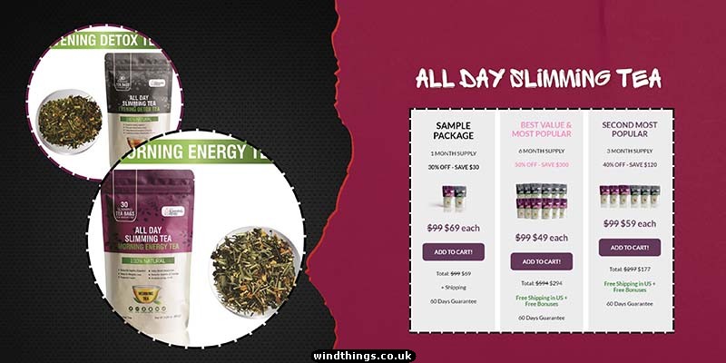 Price of All Day Slimming Tea